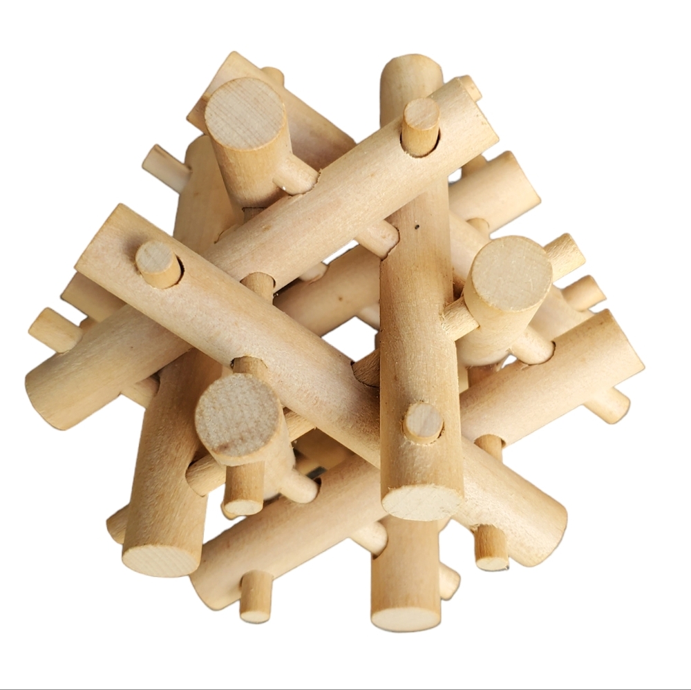 Vintage Bamboo Puzzle